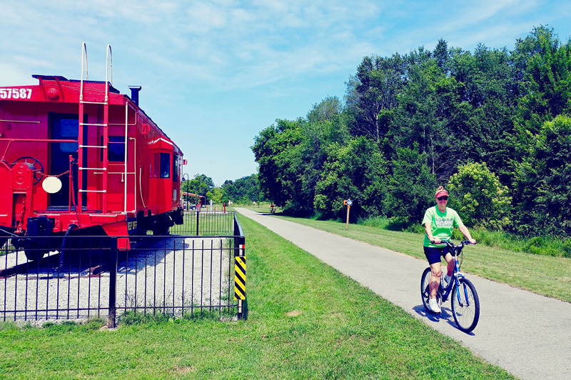 Pere Marquette State Trail - Baldwin to Clare